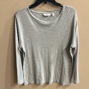 Vineyard Vines Gray Long Sleeve Women's Tee size Large